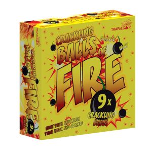 Crackling balls of fire