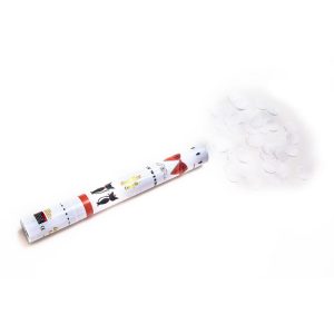 White wedding flutter fetti