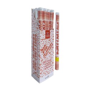 LOVE HEARTS RED CONFETTI CANNON