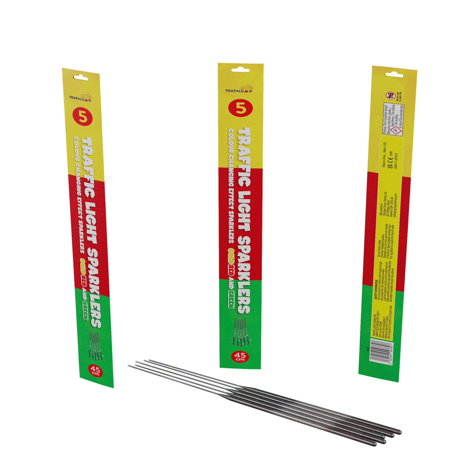 TRAFFIC LIGHT SPARKLERS